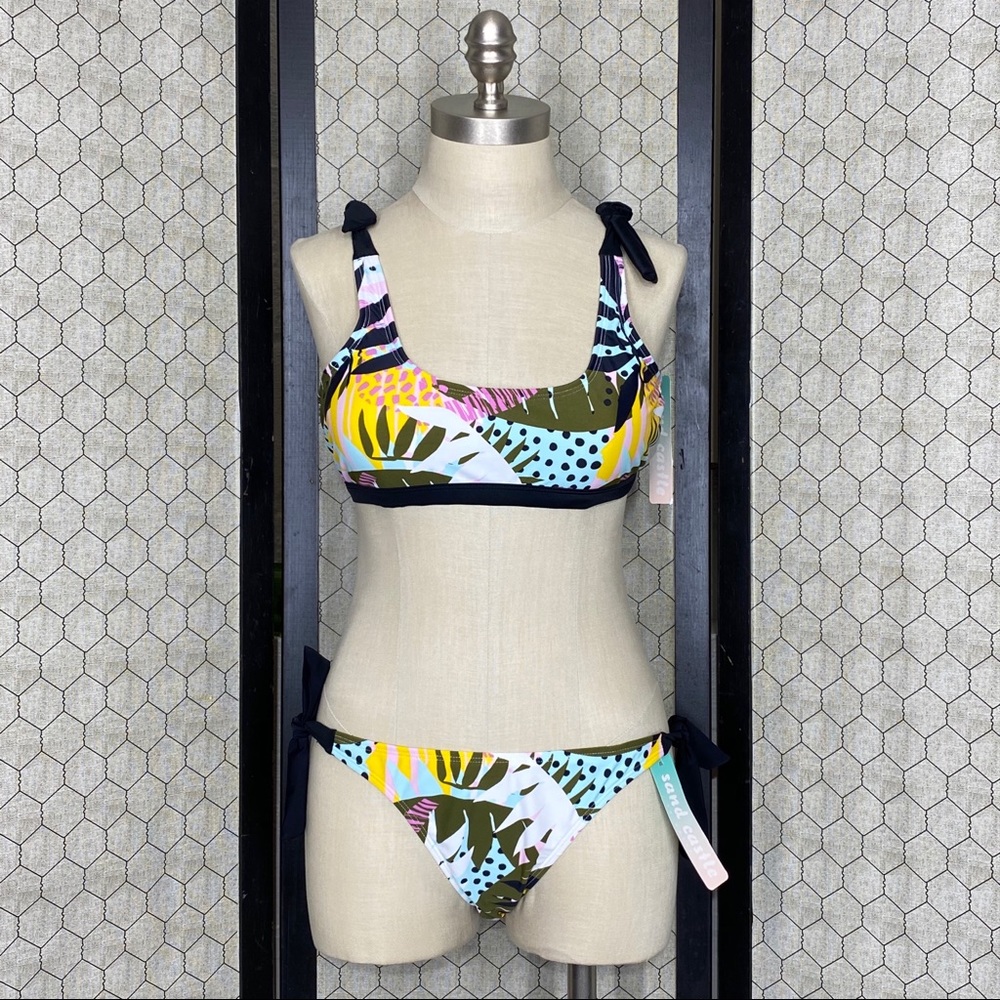 Sand Castle Aloha Floral Bikini Set